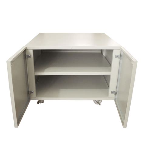 printer steel metal cabinet 26 x23 x20 tall|Office furniture Copier Cabinet 2 door steel copier stand  .